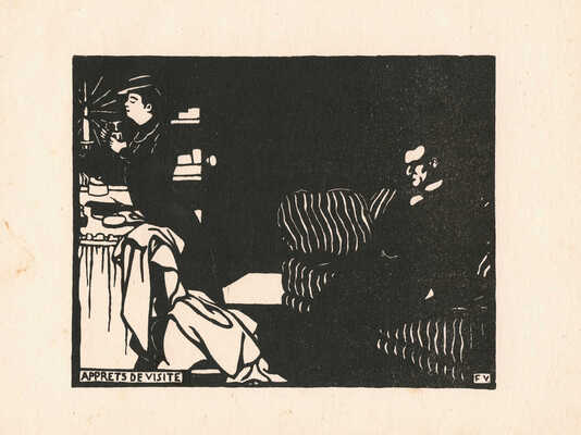 Валлоттон Феликс. Лот из 11 ксилографий